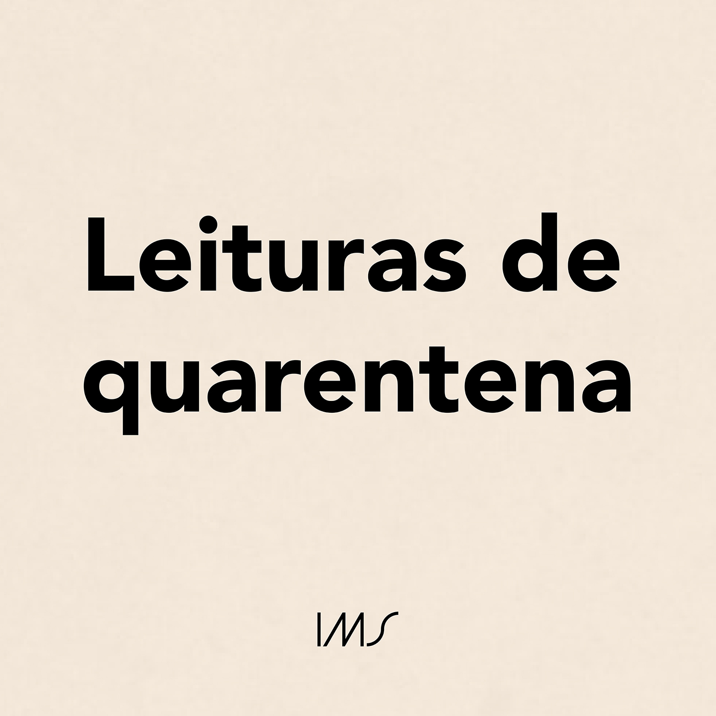 Leituras de quarentena